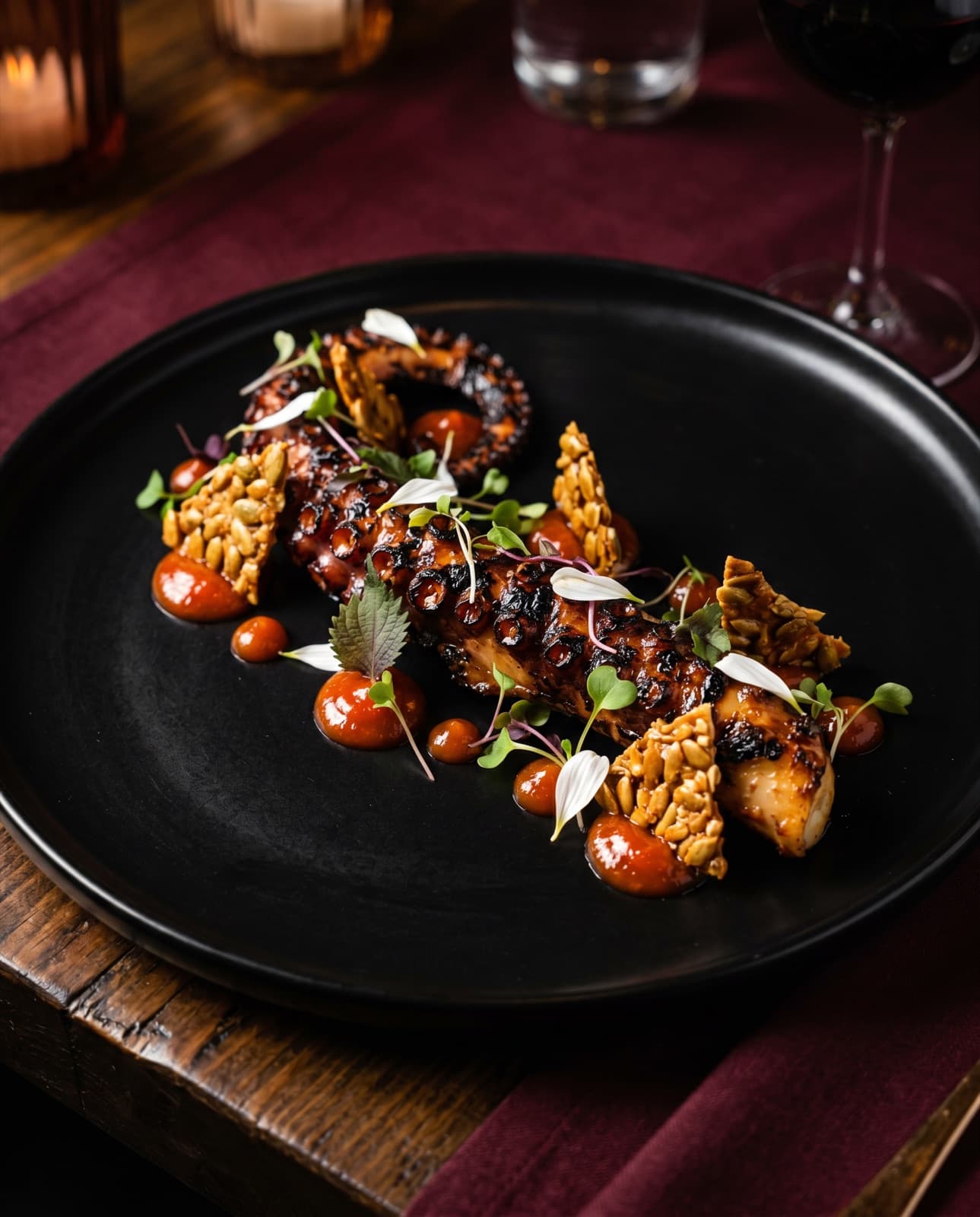Charred Octopus