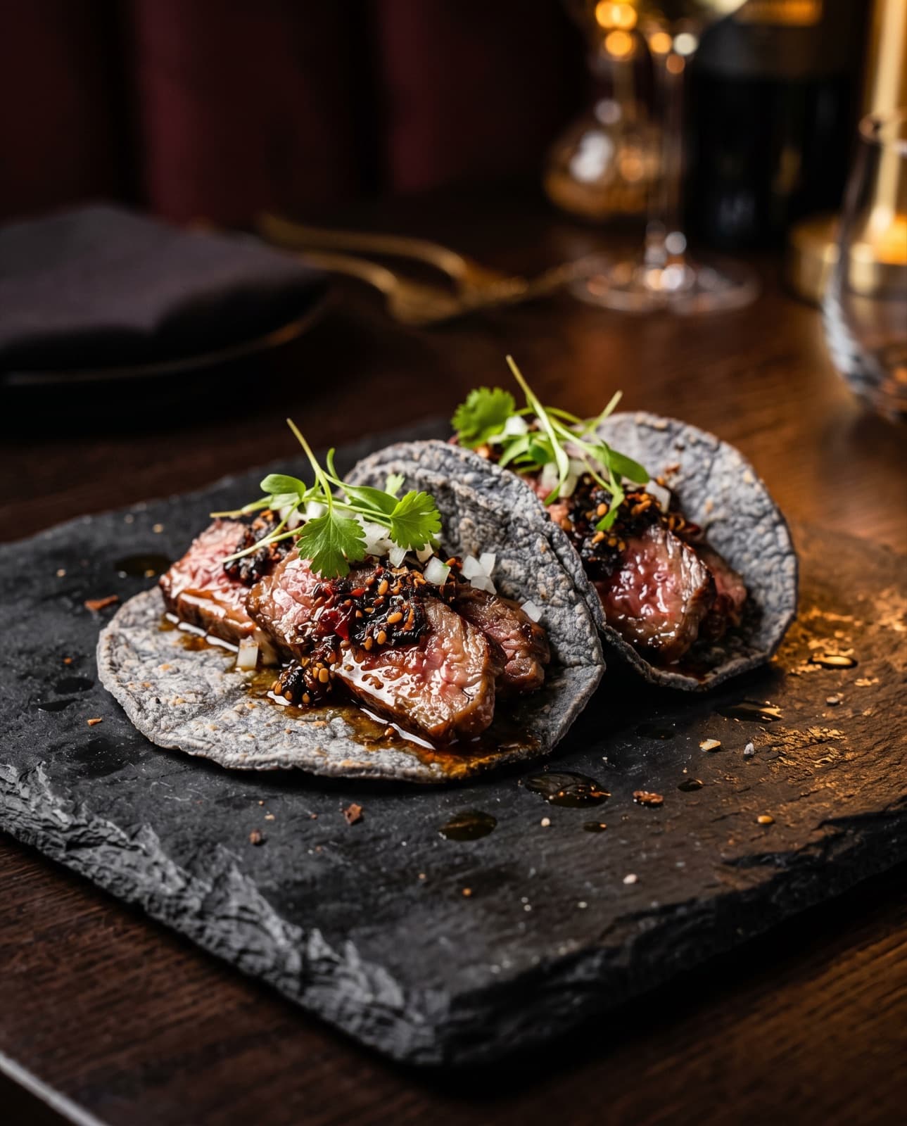Wagyu Asada Tacos